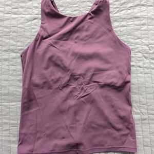 CRZ YOGA Butterluxe Built in Bra Scoop Neck Tank